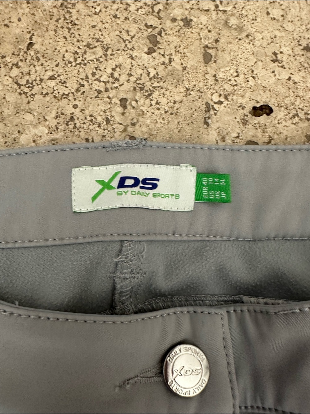 Daily Sports Light Gray Straight Leg Pants - Picture 3 of 6